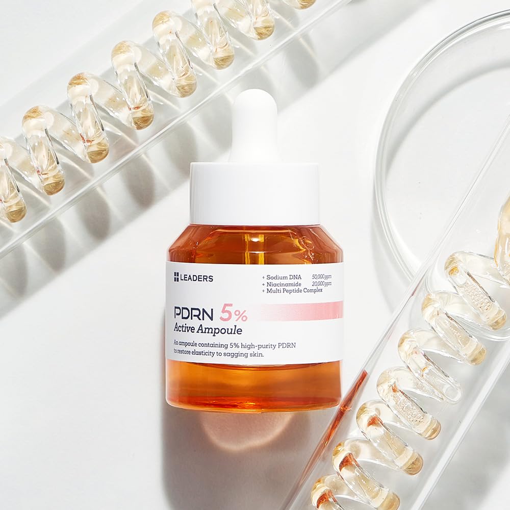 Healthy-looking skin suggestion with LEADERS PDRN 5% for daily routine.