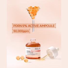 LEADERS ampoule illustration showing a firmer, lifted skin effect.
