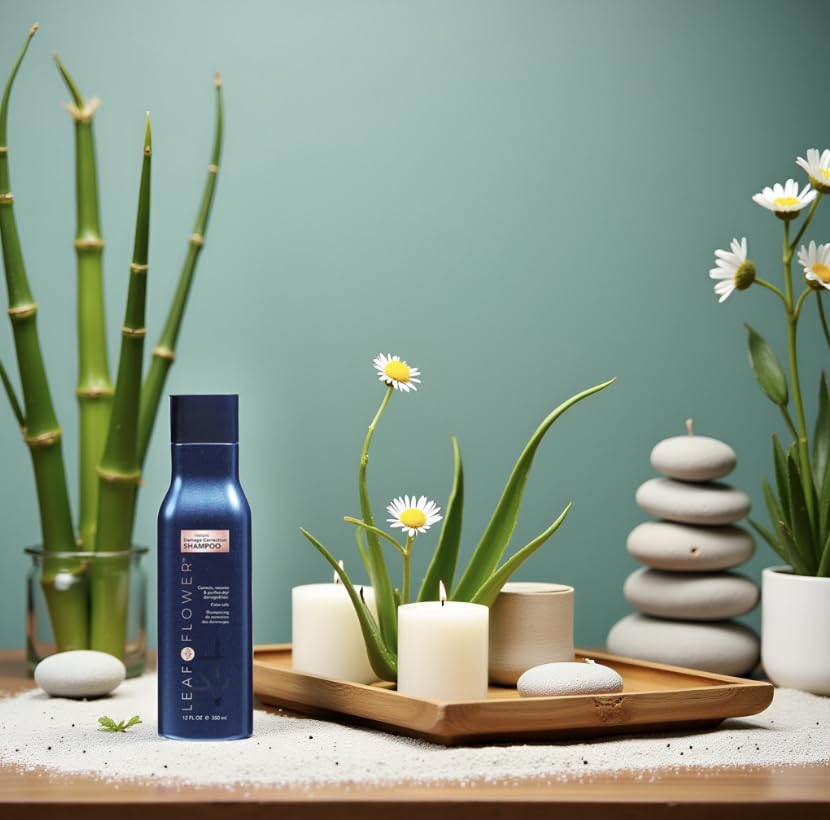 Leaf & Flower Nourishing Shampoo suitable for color-treated hair
