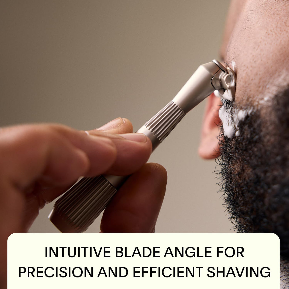 Leaf Shave Twig razor with magnetic load assist enables easy blade changes