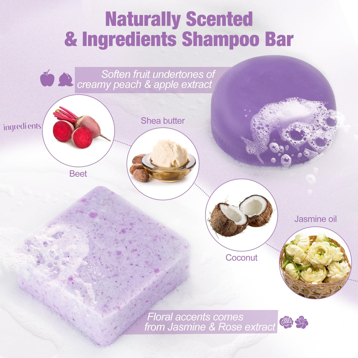 Leafinty Sundazed conditioner bar being applied, delivering conditioning and balance.