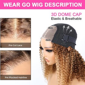 Lealife 3D dome cap with anti-slip elastic band keeps wig secure