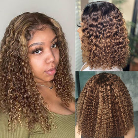 Lealife glueless hd lace front wig for seamless part and natural look.