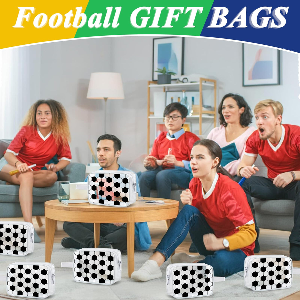 Lebaley soccer cheer case doubles as a compact travel pouch for essentials.