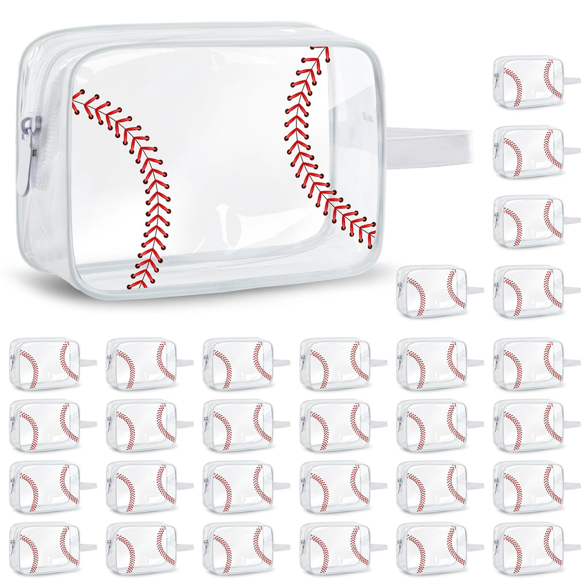 Lebaley baseball snack bags with bold front design for game day snacks.