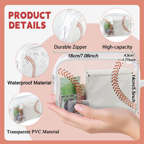Lebaley baseball snack bags pack highlights 30-count value for gifts and favors.