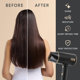 LEBENLANG concentrated nozzle for precise, targeted styling.