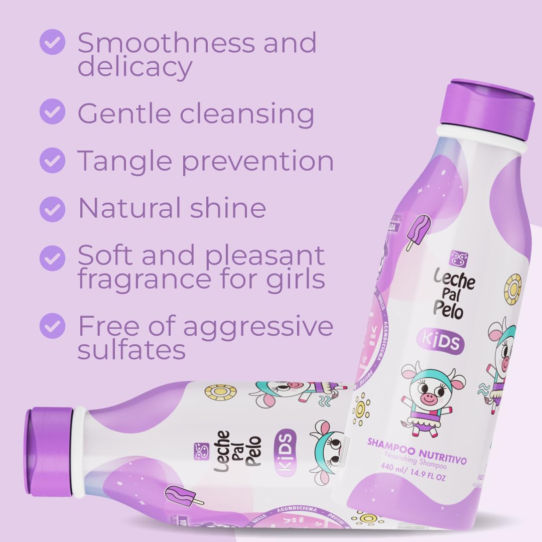 Leche Pal Pelo ingredients close up featuring jojoba oil and coconut milk
