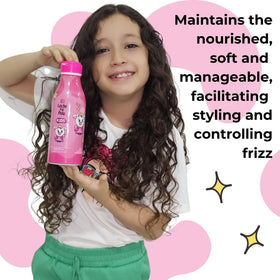 Leche Pal Pelo Kids Styling Cream with soft fragrance supports kid-friendly styling
