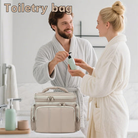 LEDAOU soft-puffer-fabric bag provides lightweight, compact packing for everyday travel.