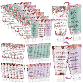Leelosp 36-pcs Christian hand cream set boxed, ideal for church favors