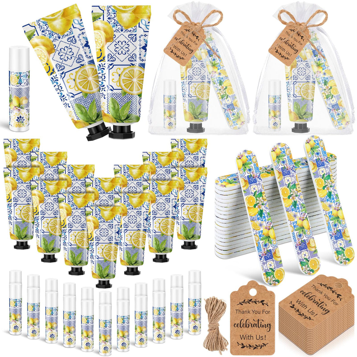 Leelosp Capri Lemon hand cream bottle with citrus scent and quick-absorbing formula