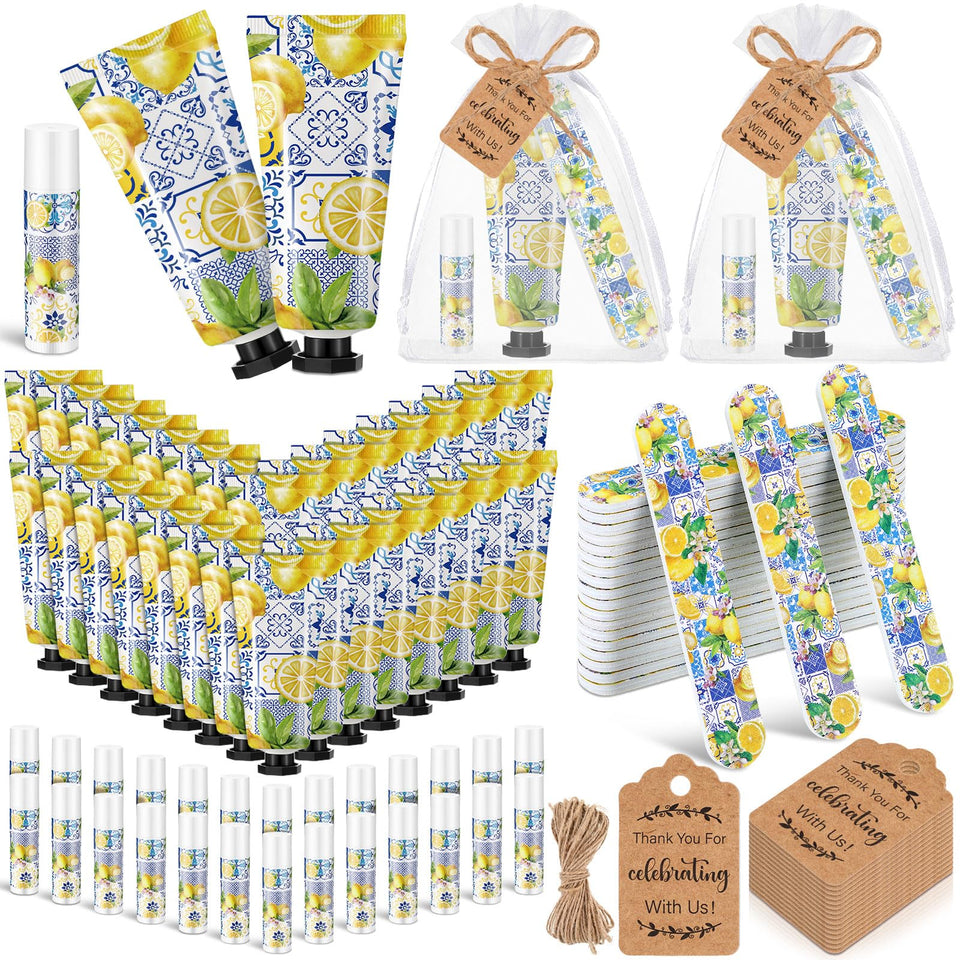 Leelosp Capri Lemon hand cream bottle with citrus design for daily moisture