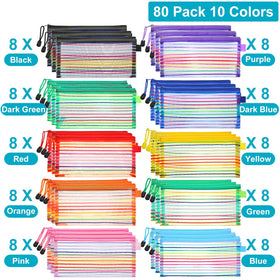 Leelosp clear mesh material for fast item classification during travel