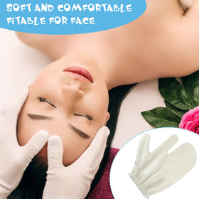 Leelosp gloves with elastic cuff prevent slipping during massage