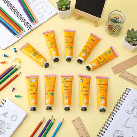 Leelosp hand cream notebook-design tube, suited for teacher appreciation hampers and desk keepsakes.