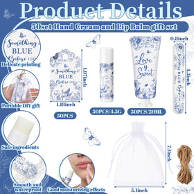 Leelosp branded nail file set included in bridal shower favor kit
