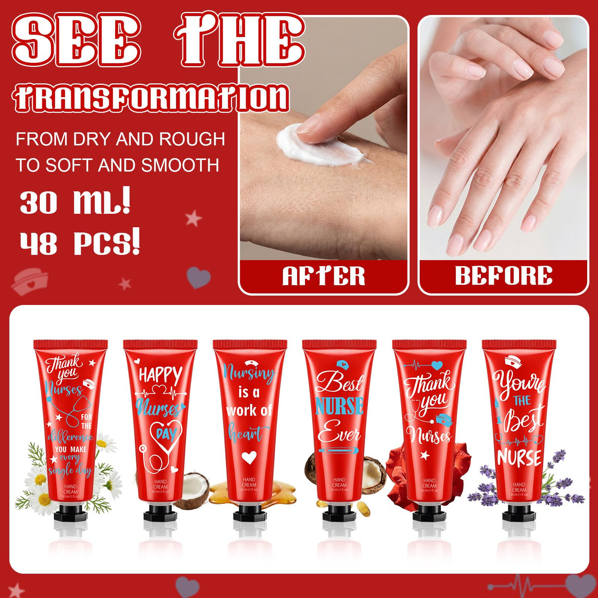 Leelosp travel-size hand cream for quick hydration on the go.