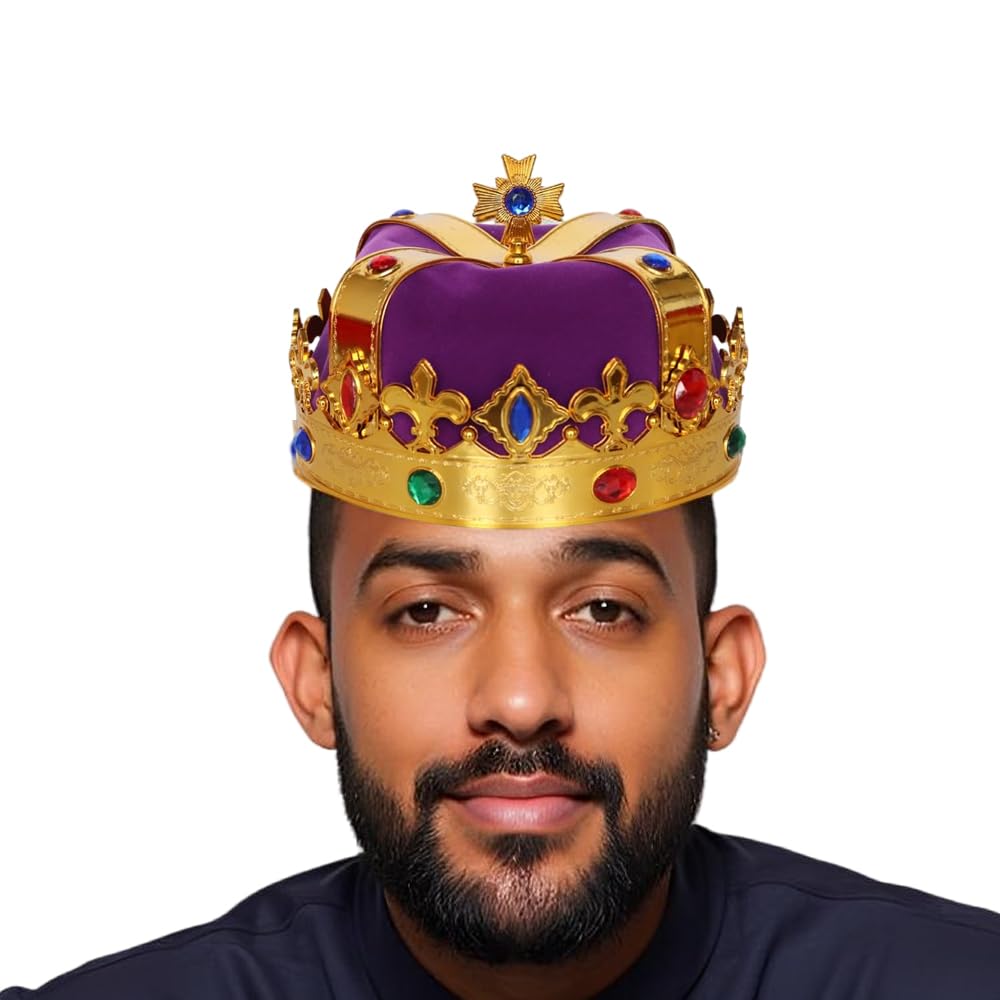LEEMASING crown ideal for prom theatre or themed parties