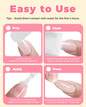 LEENEXUS Warranty-backed nail glue with support for worry-free ownership.