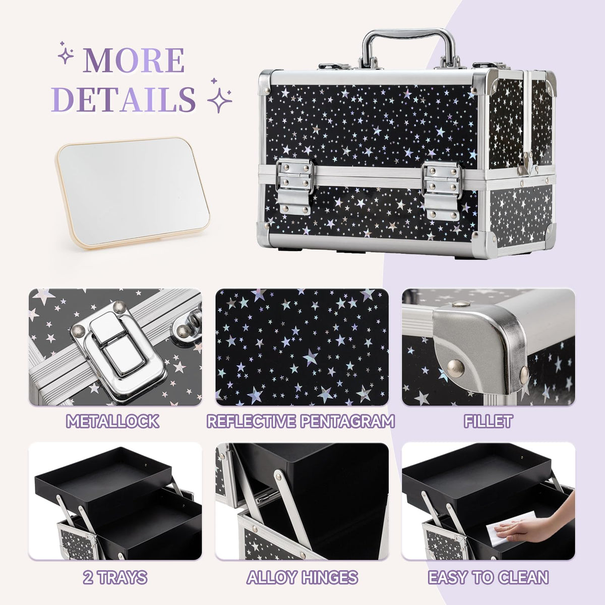 Leeora Leekoo gift ready makeup case for birthdays and holidays