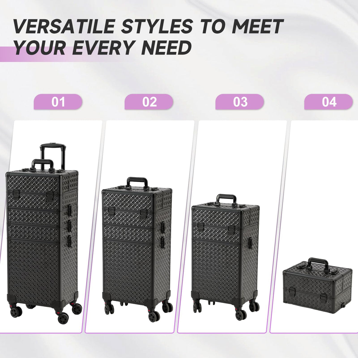 Leeora&Leekoo lockable design adds security during travel