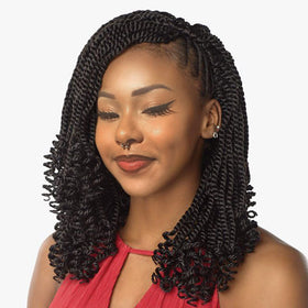 Leeven 8 packs Senegalese twist crochet hair for fast, voluminous styles.