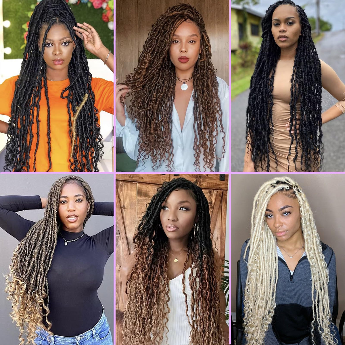 Leeven goddess locs ideal for daily wear and cosplay looks.