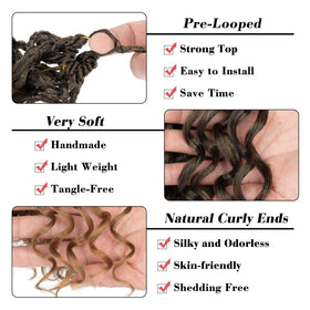 Leeven Gogo Curl 8-pack package demonstrates complete set for quick styling