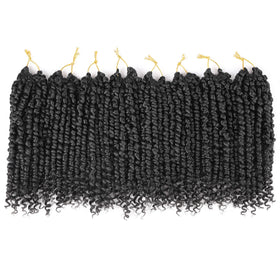 Leeven bob-style Passion Twist demonstrates natural look.