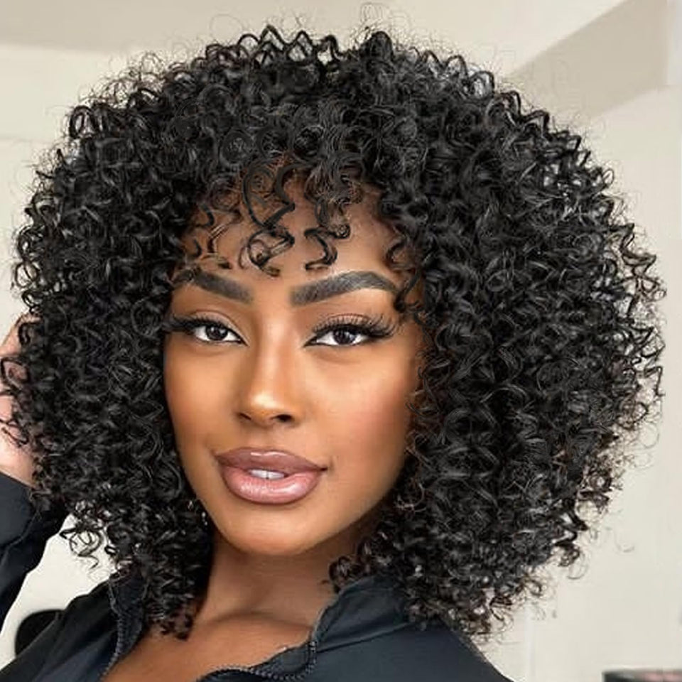 Leeven pre-looped micro curly hair 8 inch pack for quick, natural-looking twists.