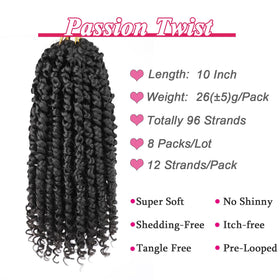 Leeven pre-looped design enables easy crochet braiding.