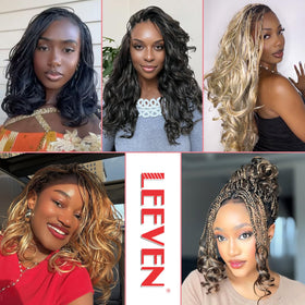Leeven soft loose-wave texture illustrates comfortable all-day wear