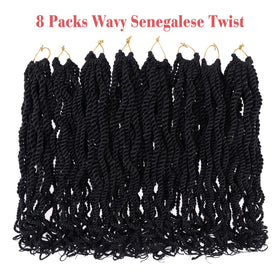 Leeven synthetic braiding hair soft and fluffy for comfortable wear