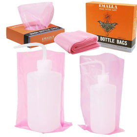 LEEYUKA tattoo wash bottle bags cover the bottle while keeping liquid visible