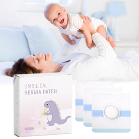 lefeke baby belly patch packaging close-up showing compact, travel-friendly design.