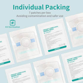 lefeke belly button patch material close-up highlighting skin-friendly silicone gel construction.