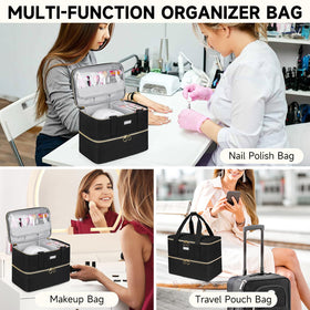 LEFOR·Z transparent top cover keeps brushes in place during transport.