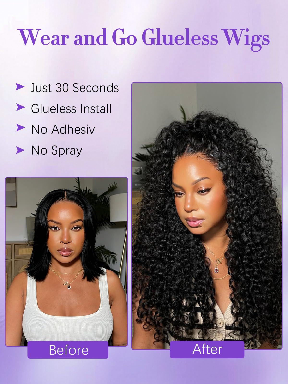 Legendhair Burmese Curly Half Wig 180-density shows full volume and lush movement