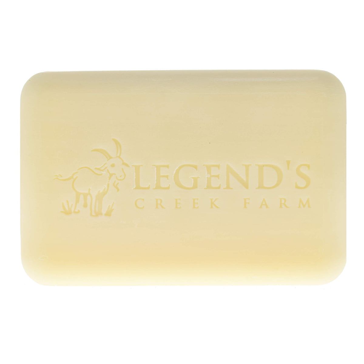 Legend's Creek triple-milled soap texture detail highlighting quality.