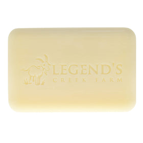 Legend's Creek triple-milled soap texture detail highlighting quality.