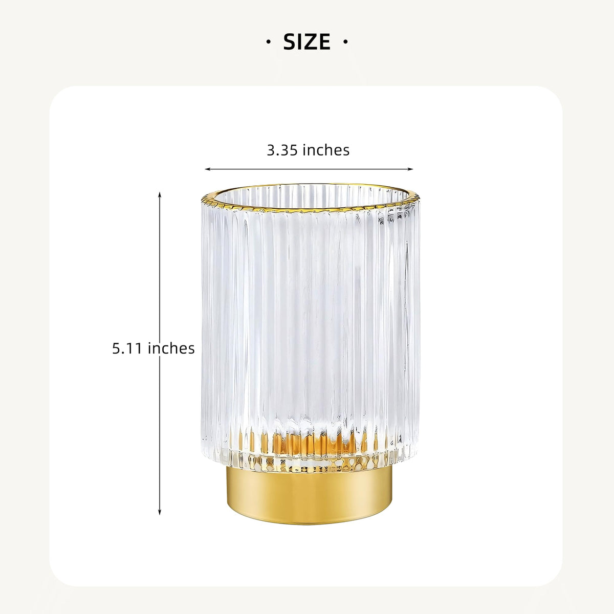 LEICURACE glass desk pen holder keeping writing tools neatly organized.