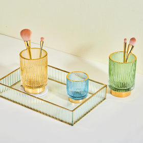 LEICURACE gold-base detail adds a luxe touch to any surface