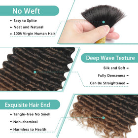 LEISWISS Virgin Remy hair closeup showing preserved cuticles for smooth braids