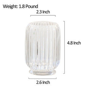 Lejesth striped vase design adds vintage charm to vanity