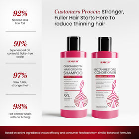 Lemcuh Gentle Conditioner bottle pour enhances hair softness without heaviness