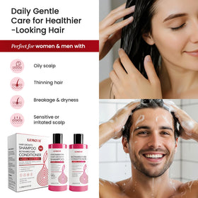 Lemcuh Shampoo lather close-up highlights sulfate-free cleansing that respects the scalp