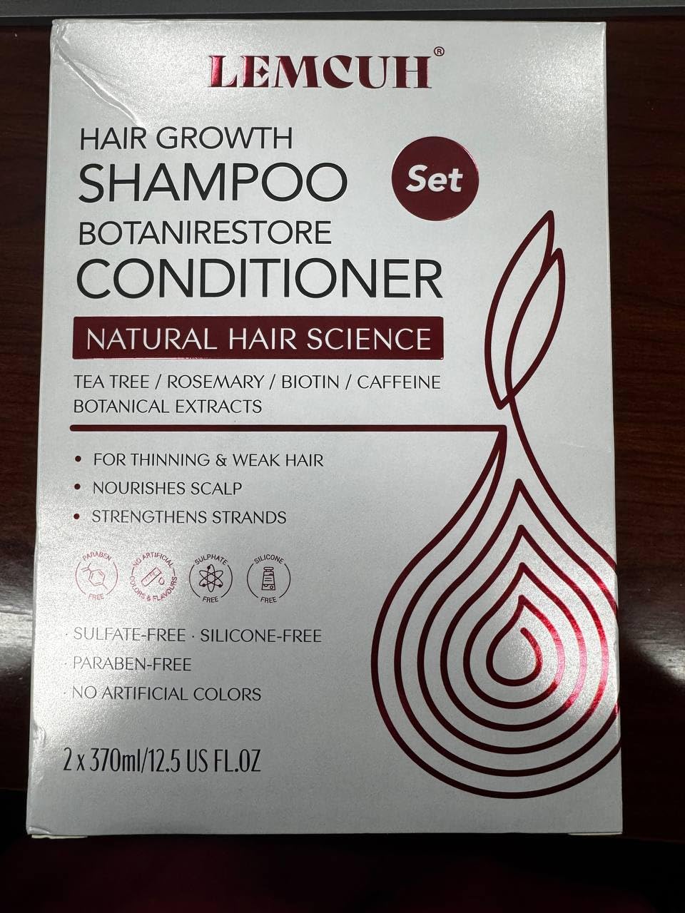Lemcuh sulfate-free formula label communicates gentle daily use