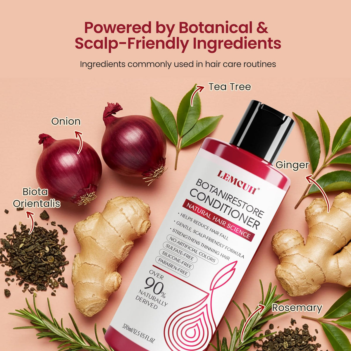 Lemcuh sulfate-free formula packaging communicates gentle cleansing without stripping natural oils.