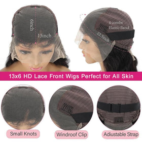 Lemeiily wig detail showing baby hair for natural edge
